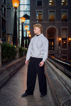 METARA - MEDIUM WEIGHT LONG SLEEVE PULLOVER HOODIE FOR CASUAL WEAR WITH INSIDE SOFT FLEECE BRUSH