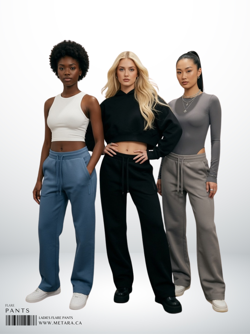 LADIES FLARE PANTS