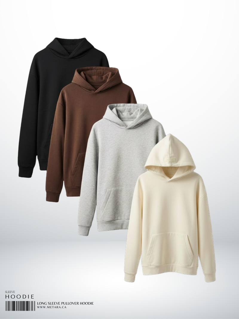 LONG SLEEVE PULLOVER HOODIE