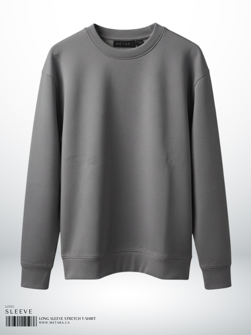 LONG SLEEVE STRETCH T-SHIRT