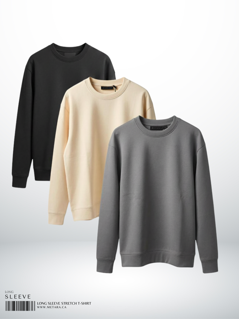 LONG SLEEVE STRETCH T-SHIRT