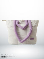Puffy Quilted Tote Bag