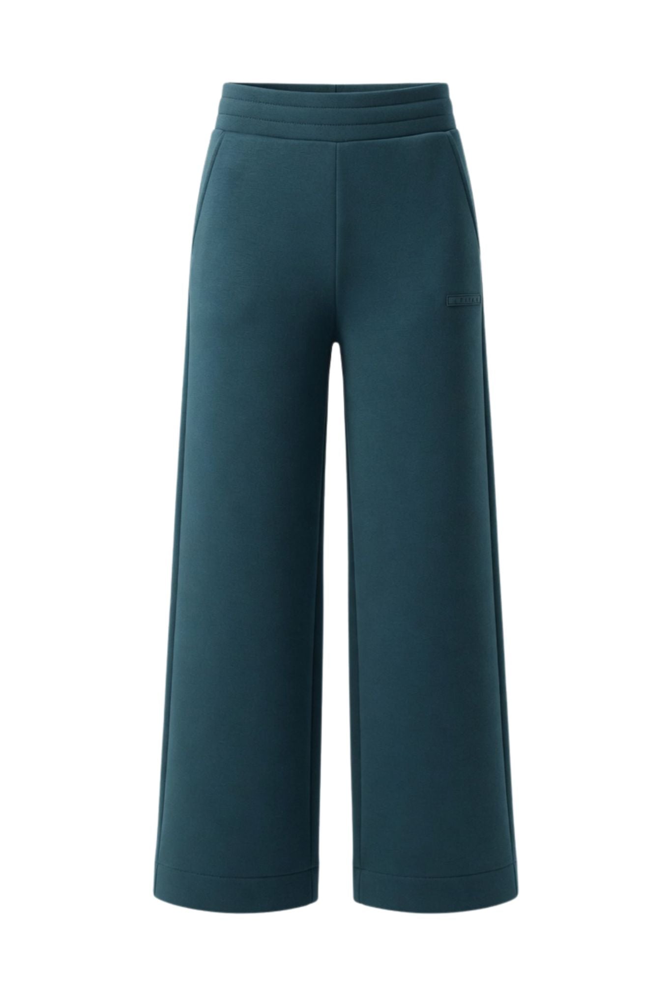 LADIES CROPPED FLARE LEG PANTS WHERE RELAXED FITTING COMES WITH CUSTOM FITTED OUTLOOK