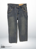 LADIES WIDE LEG DENIM JEANS